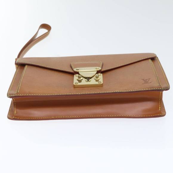 LOUIS VUITTON Epi Serie Dragonne Hand Bag Zipangu Gold M52618 LV Auth 92920 - Picture 7 of 16